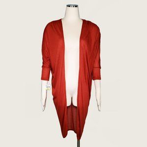 Derek Heart Asymmetrical Cardigan NWT